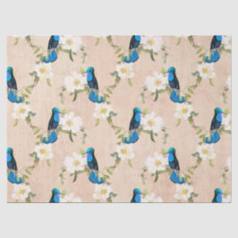 Ontwerp vier Humming Birds reeks Tissuepapier