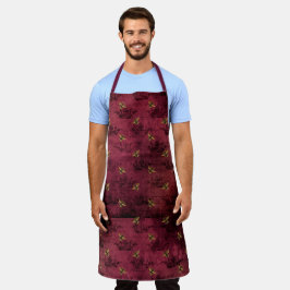 Ontwerp vier van de Bourgogne Bee-reeks Schort