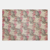 Ontwerp vijf van de Bourgogne Bee-reeks Inpakpapier Vel (Voorkant 3)