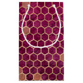 Ontwerp vijf van de Bourgogne Bee-reeks Klein Cadeauzakje (Achterkant)