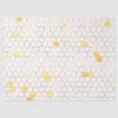 Ontwerp vijf zonnebloem- en bijenreeksen tissuepapier (Voorkant)