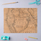 Ontwerp Vintage Kaart Serie 10 Tissuepapier (Craft)