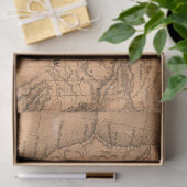 Ontwerp Vintage Kaart Serie 10 Tissuepapier (Geschenk)