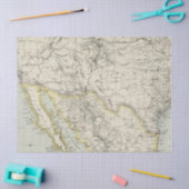 Ontwerp Vintage Kaart Serie 8 Tissuepapier (Craft)