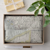 Ontwerp Vintage Kaart Serie 8 Tissuepapier (Geschenk)
