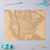 Ontwerp Vintage Kaartserie 5 Tissuepapier (Craft)