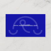 Ontwerp Visitekaartje auto (Achterkant)