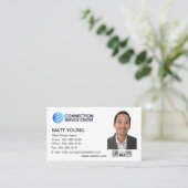 Ontwerp Visitekaartje makelaar (Staand voorkant)