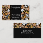 Ontwerp visitekaartje voor Wild Hearts (Voorkant / Achterkant)