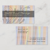 Ontwerp Visitekaartjes massage (Voorkant / Achterkant)