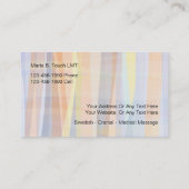 Ontwerp Visitekaartjes massage (Achterkant)