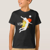 Ontwerp Volleyball Player T-shirt (Voorkant)