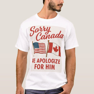 Ontwerp voor Amerika en Canada T-shirt
