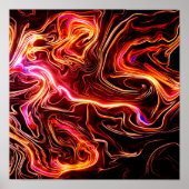 Ontwerp voor artsy Swirls Poster (Voorkant)