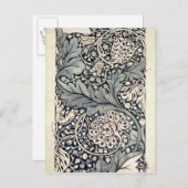 Ontwerp voor Avon Chintz, c.1886 Briefkaart (Voorkant / Achterkant)