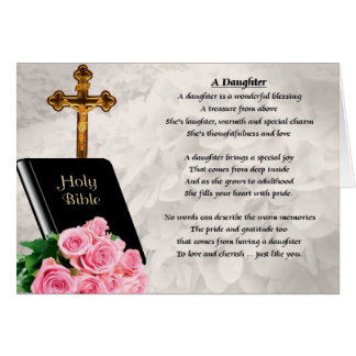 Ontwerp voor bijbel en Roos - Daughter Poem