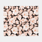 ontwerp voor bloemenkunst fleece deken (Voorkant (Horizontaal))