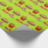 Ontwerp voor brokstukken cadeaupapier (Hoek)