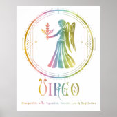 Ontwerp voor compatibiliteit met Zodiac Virgo Poster (Voorkant)