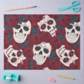 Ontwerp voor 'Dag van de Doden'-serie 12 Tissuepapier (Craft)