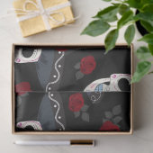Ontwerp voor Dag van de Doden Serie 17 Tissuepapier (Geschenk)