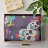 Ontwerp voor 'Dag van de Doden'-serie 21 Tissuepapier (Geschenk)