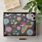 Ontwerp voor 'Dag van de Doden'-serie 22 Tissuepapier (Geschenk)