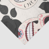 Ontwerp voor Dag van de Doden-serie 7 Tissuepapier (Detail)