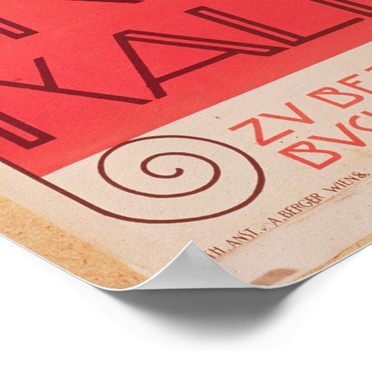 Ontwerp voor de Frommes-agenda Poster (Hoek)