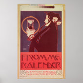 Ontwerp voor de Frommes-agenda Poster (Voorkant)