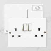 ontwerp voor de GB Socket Briefkaart (Voorkant / Achterkant)