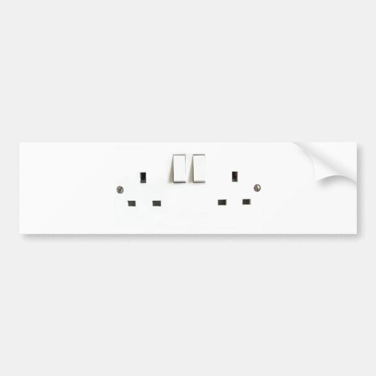 ontwerp voor de GB Socket Bumpersticker (Voorkant)