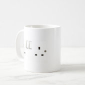 ontwerp voor de GB Socket Koffiemok (Voorkant links)
