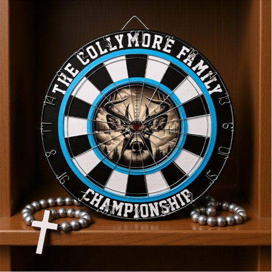 Ontwerp voor de jacht op geweekte herten dartbord