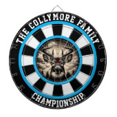 Ontwerp voor de jacht op geweekte herten dartbord (Voorkant)