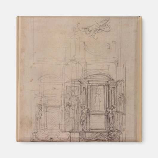 Ontwerp voor de Medici Kapel Magneet (Voorkant)