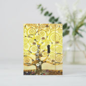 Ontwerp voor de Stocletfries - Levensboom Briefkaart (Staand voorkant)