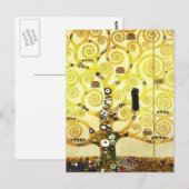 Ontwerp voor de Stocletfries - Levensboom Briefkaart (Voorkant / Achterkant)