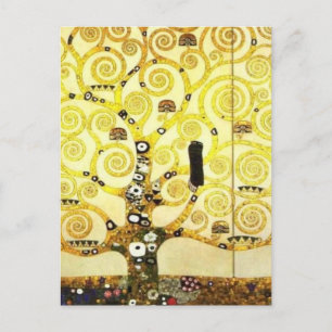 Ontwerp voor de Stocletfries - Levensboom Briefkaart