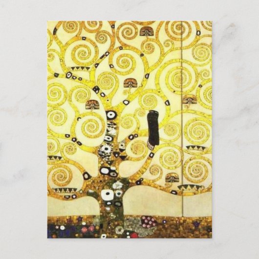 Ontwerp voor de Stocletfries - Levensboom Briefkaart (Voorkant)