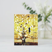 Ontwerp voor de Stocletfries - Levensboom Briefkaart (Staand voorkant)