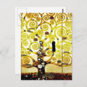 Ontwerp voor de Stocletfries - Levensboom Briefkaart (Voorkant / Achterkant)