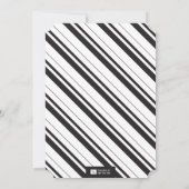 Ontwerp voor een baby shower voor een jongetje: A  Kaart (Achterkant)