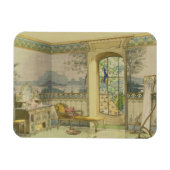 ontwerp voor een badkamer, van 'Interieurs Moderne Magneet (Horizontaal)