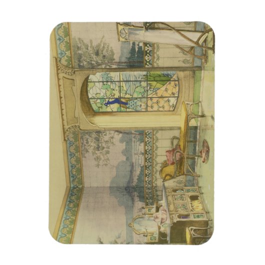 ontwerp voor een badkamer, van 'Interieurs Moderne Magneet (Verticaal)