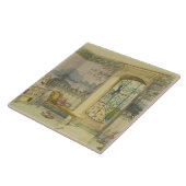 ontwerp voor een badkamer, van 'Interieurs Moderne Tegeltje (Zijkant)