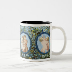Ontwerp voor een Ceiling Fresco, gepubliceerd onde Tweekleurige Koffiemok