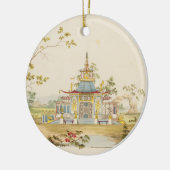 Ontwerp voor een Chinese tempel, c.1810 (pen en in Keramisch Ornament (Links)