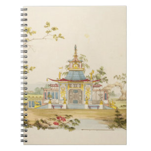 Ontwerp voor een Chinese tempel, c.1810 (pen en in Notitieboek