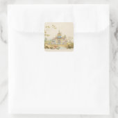 Ontwerp voor een Chinese tempel, c.1810 (pen en in Vierkante Sticker (Tas)